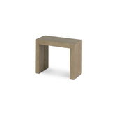 Aged Elm::Gallery::Aged Elm Transformer Table Shown with Removable Panels
