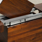 American Mahogany::Gallery::American Mahogany Transformer Table Shown with Removable Panels
